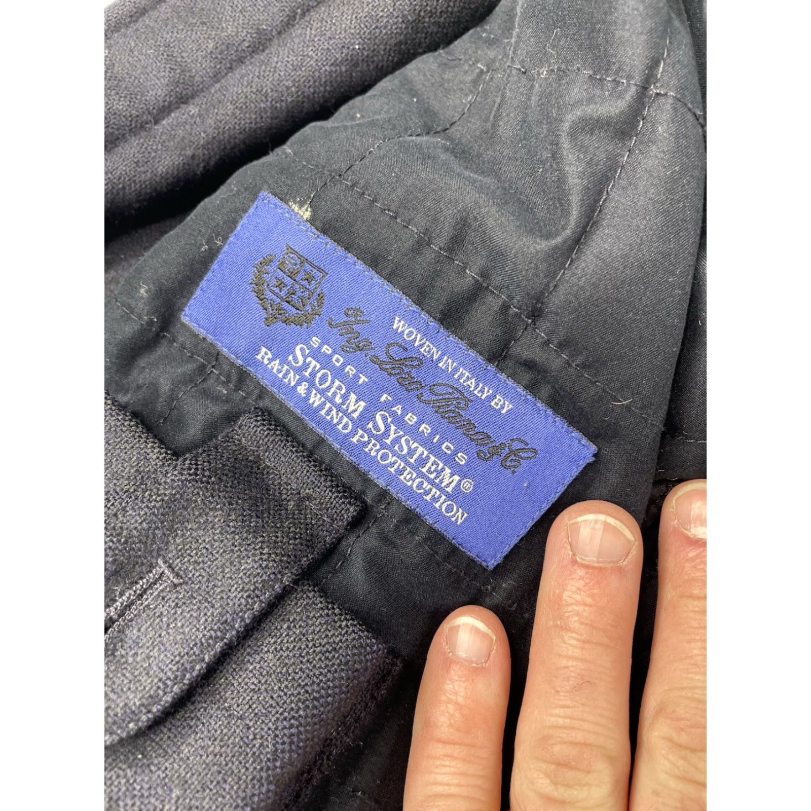 Brooks Brothers Brooks Brothers Overcoat Coat Wool Blue L Men's Large Storm System Loro Piana Storm System Wool Blue Overcoat Jacket Size US L / EU 52-54 / 3 - 5 Thumbnail