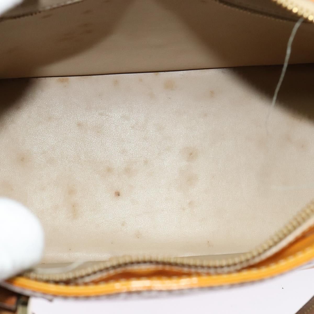 Louis Vuitton LOUIS VUITTON Monogram Vernis Houston Hand Bag Beige M91004 Size ONE SIZE - 11 Thumbnail