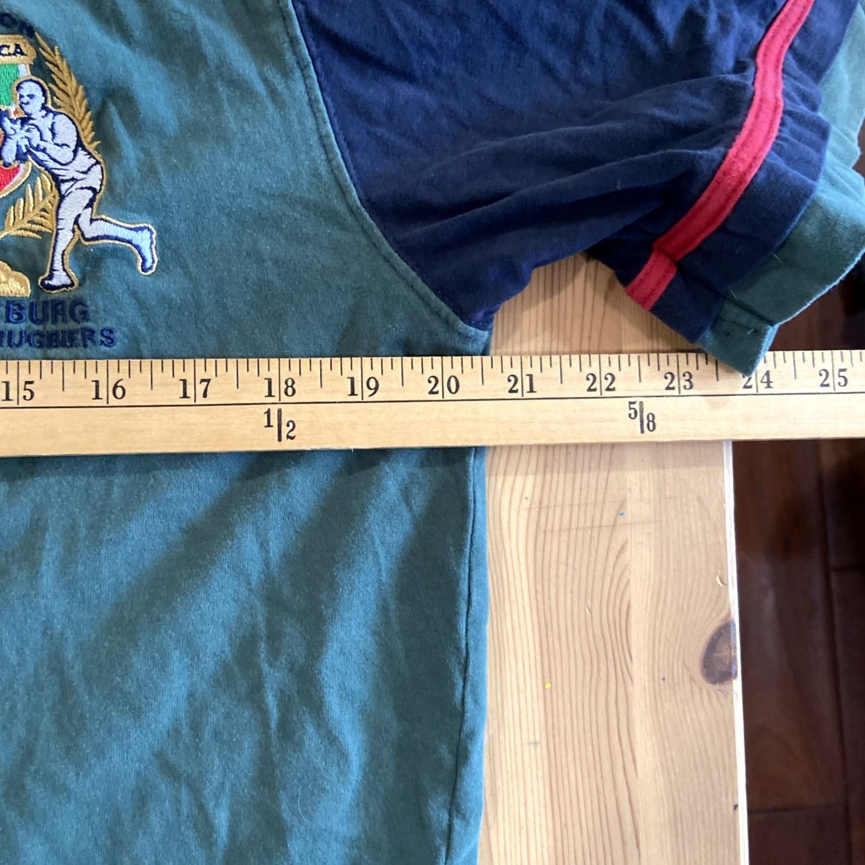 Vintage VINTAGE Kevingston Rugby Polo Shirt Men S Green Short Sleeve Embroidered Logo 90s Rugby Size US S / EU 44-46 / 1 - 3 Thumbnail
