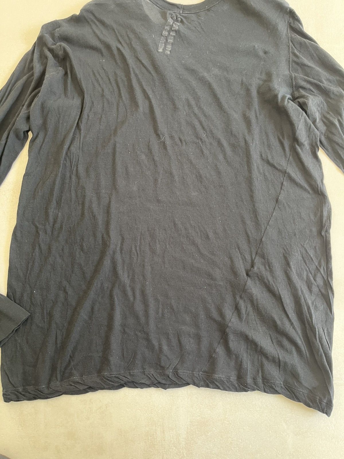 Rick Owens Rick Owens Hollywood Long T-Shirt–Black–Size L – New w/ Tags Size US L / EU 52-54 / 3 - 6 Thumbnail