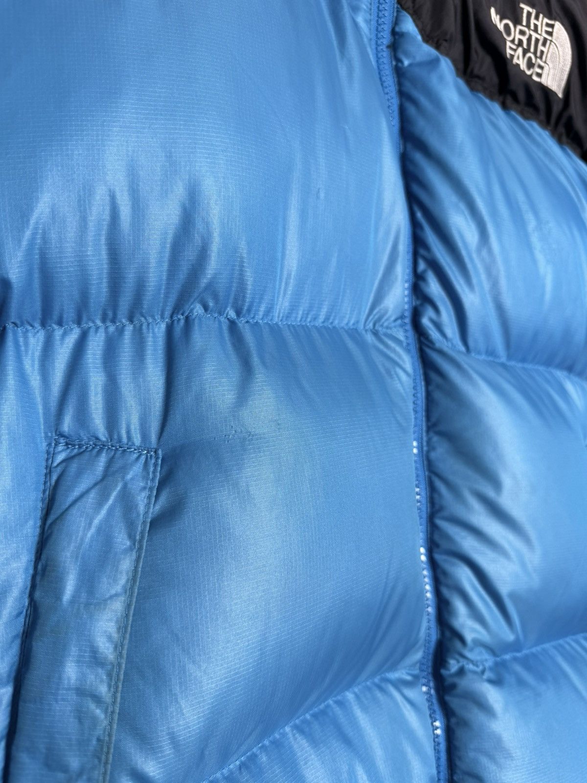The North Face Jacket Puffer Blue – Size M Nuptse