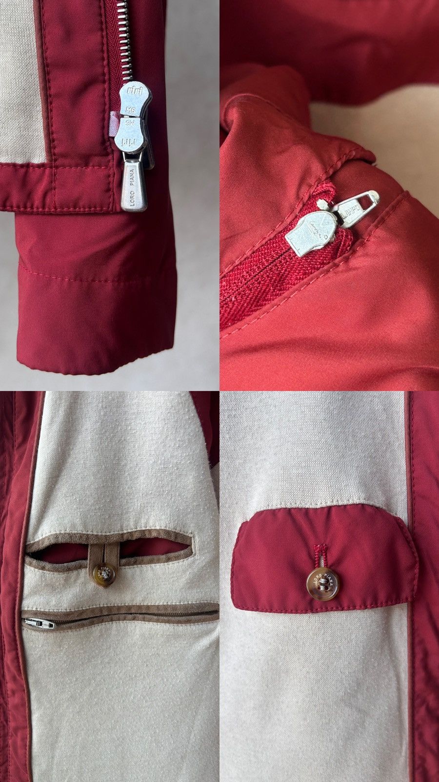 Loro Piana Vintage 90s Loro Piana Detachable Sleeves Jacket Size US XL / EU 56 / 4 - 13 Thumbnail