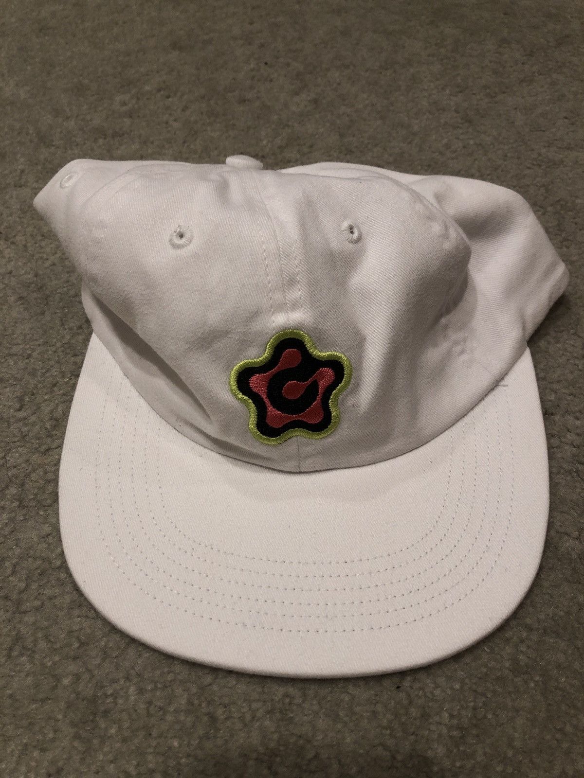 Golf Wang Golf Wang Cap Flower white | Grailed