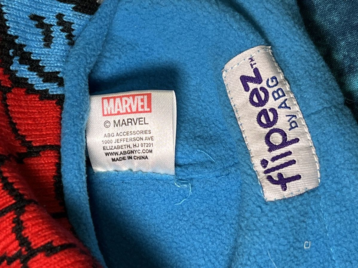 Marvel Comics SPIDER-MAN BIG LOGO MARVEL BEANIE HATS Y2K DRILL 90s Size ONE SIZE - 11 Thumbnail