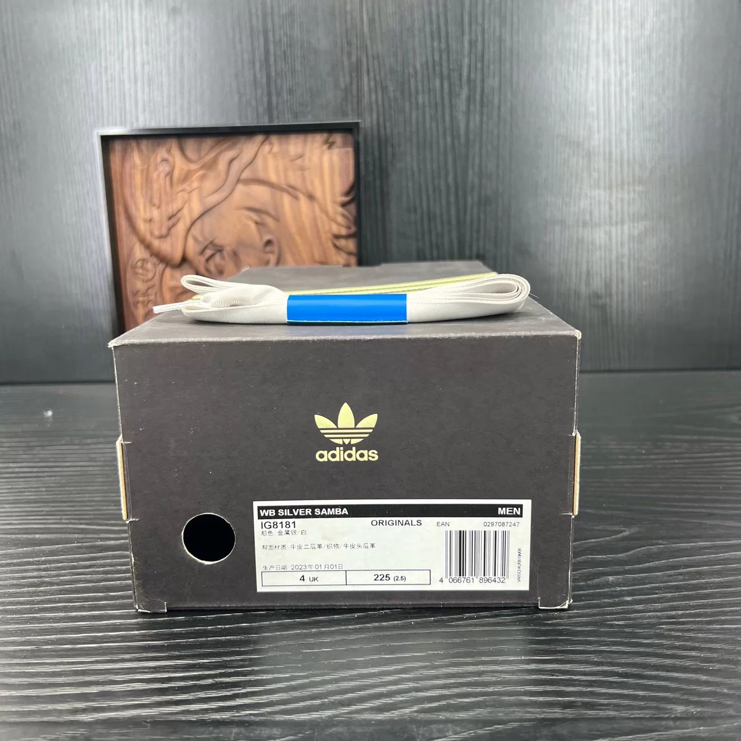 Wales Bonner Wales Bonner x Adidas Samba Liquid Silver 36.5 Size US 6 / IT 36 - 9 Thumbnail