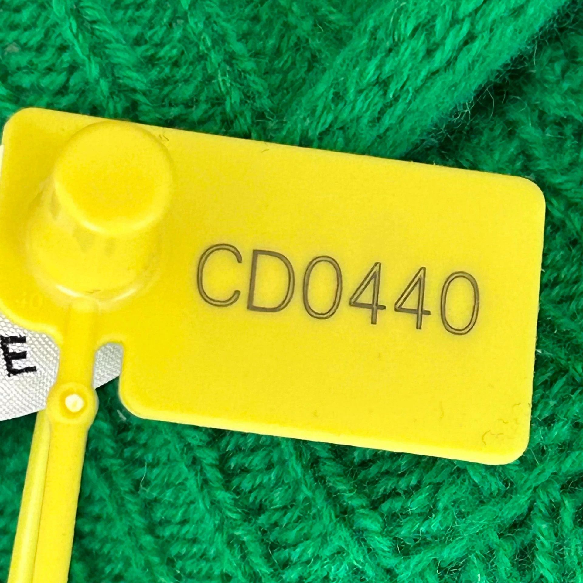 Celine Celine green Triomphe logo knit top L Size L / US 10 / IT 46 - 7 Thumbnail