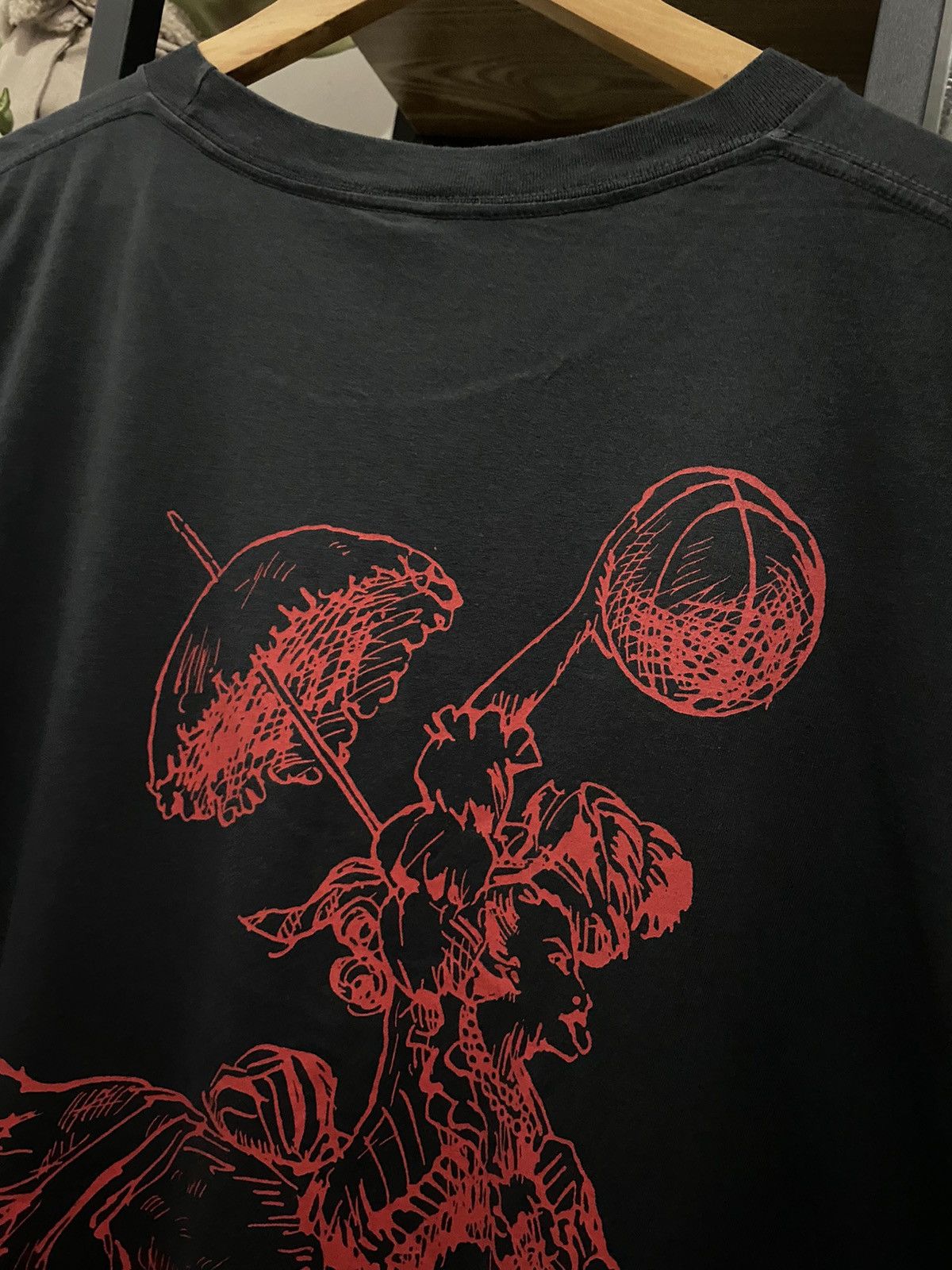 Hysteric Glamour Japan RNA Slang Ballet Girl Basketball Graphic Tee Size US M / EU 48-50 / 2 - 8 Thumbnail