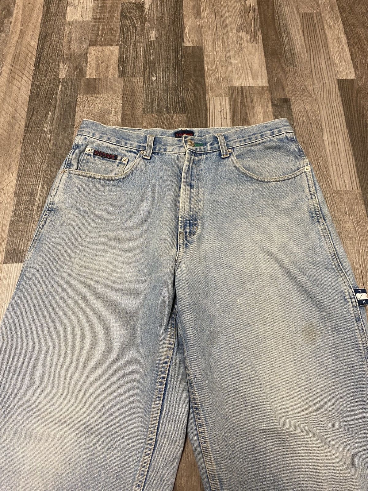 Tommy Jeans 90’s Vintage Tommy Jeans Hilfiger Carpenter Baggy Pants y2k Size US 32 / EU 48 - 3 Thumbnail