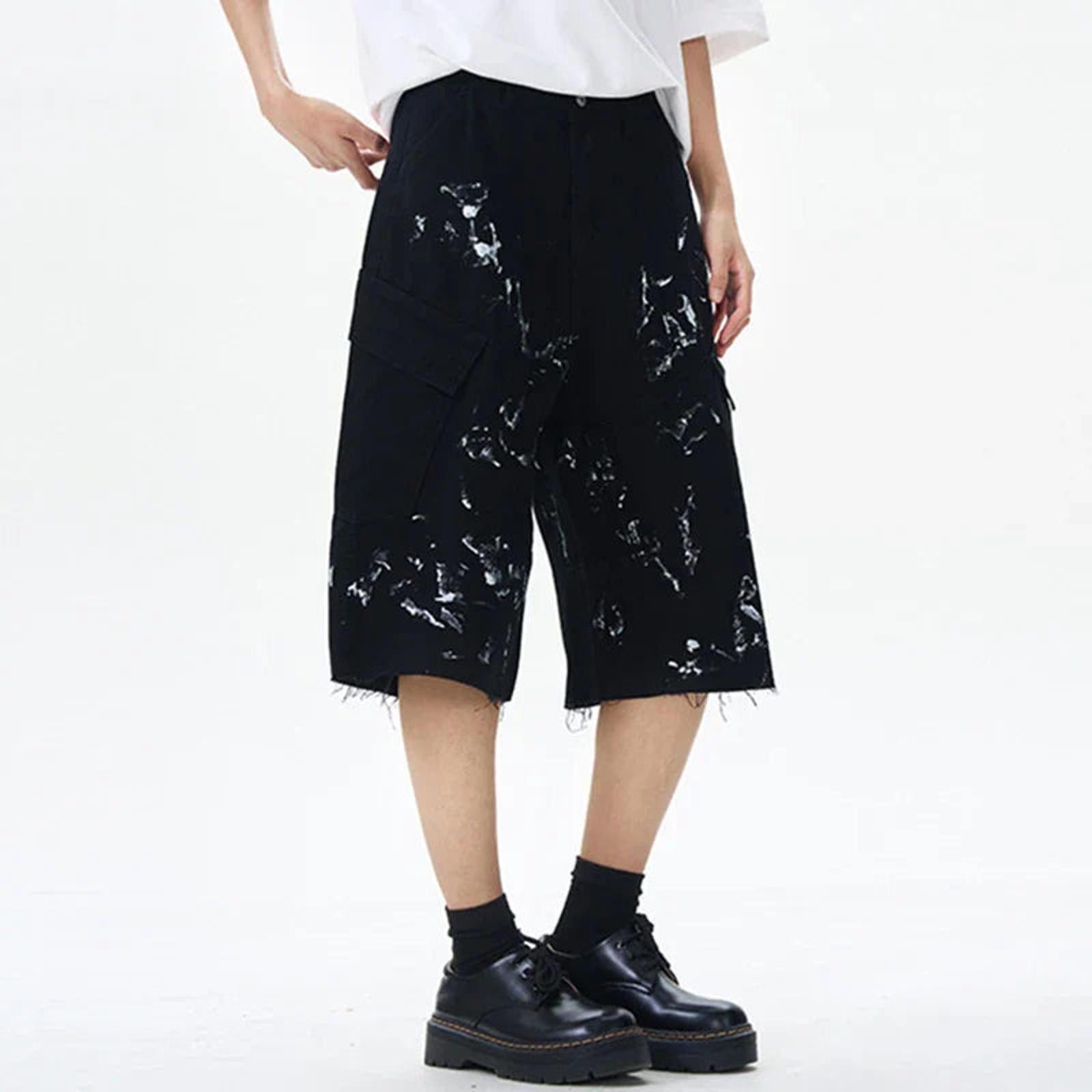 Other Paint Splash Raw Hem Jorts Size US 32 / EU 48 - 2 Thumbnail