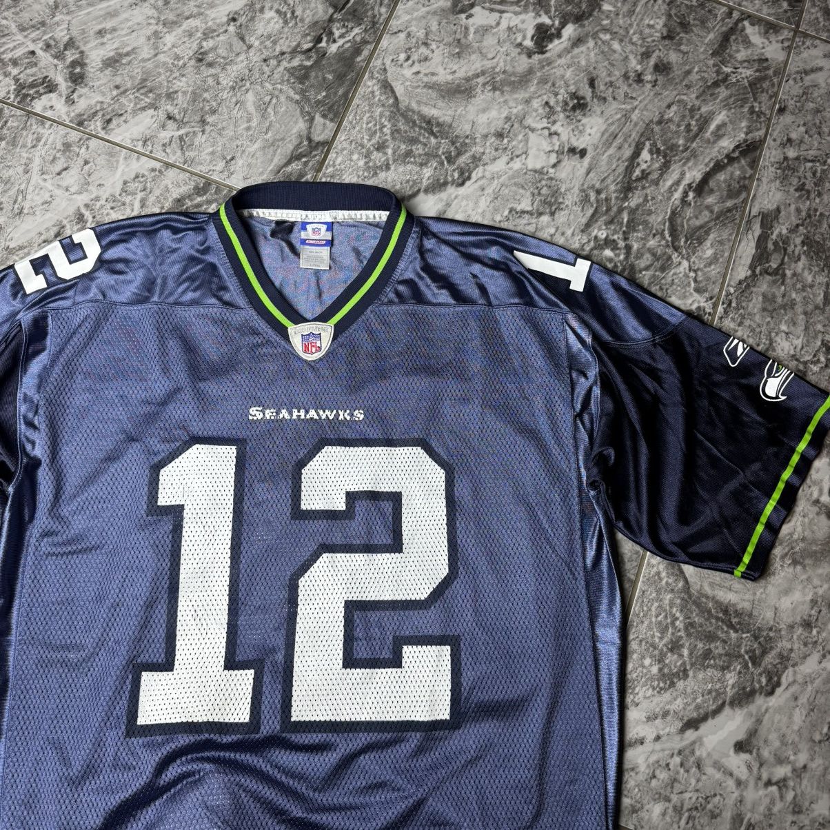 NFL × Reebok × Vintage Reebok Sweahawks Jersey 12 Fan vintage Size US L / EU 52-54 / 3 - 4 Thumbnail