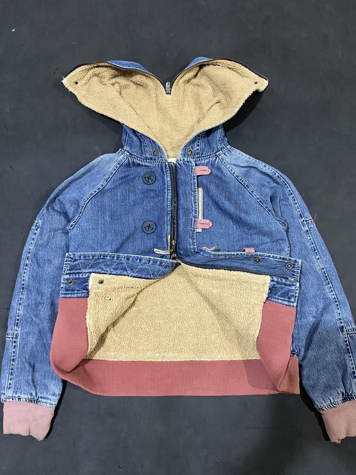 If Six Was Nine × Japanese Brand × Le Grande Bleu (L.G.B.) 💸BINDINGOFFER💸Oldbetty crops jacket styled ifsix kmrii Size US M / EU 48-50 / 2 - 4 Thumbnail
