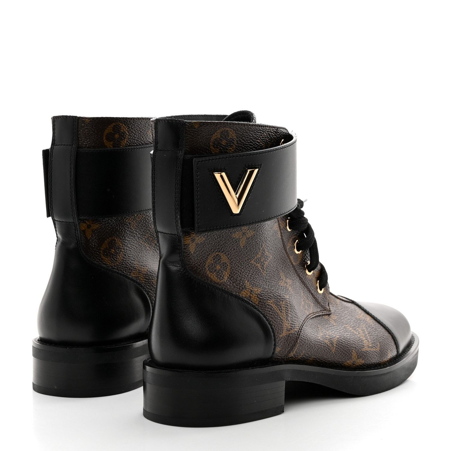 Louis Vuitton Louis Vuitton Monogram Wonderland Flat Ranger Boots 39.5 New Size US 8.5 / IT 38.5 - 5 Thumbnail