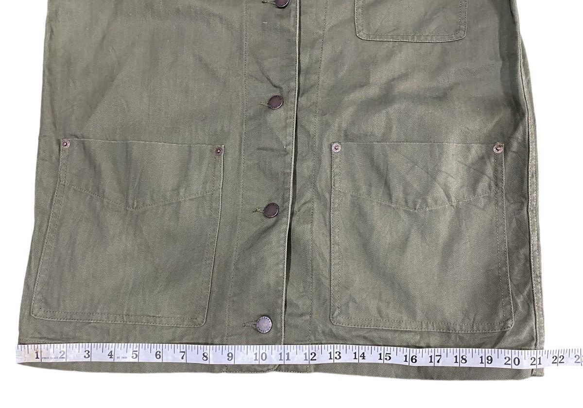 Uniqlo GU JEANS Chore Jacket Army Green Size US L / EU 52-54 / 3 - 16 Thumbnail
