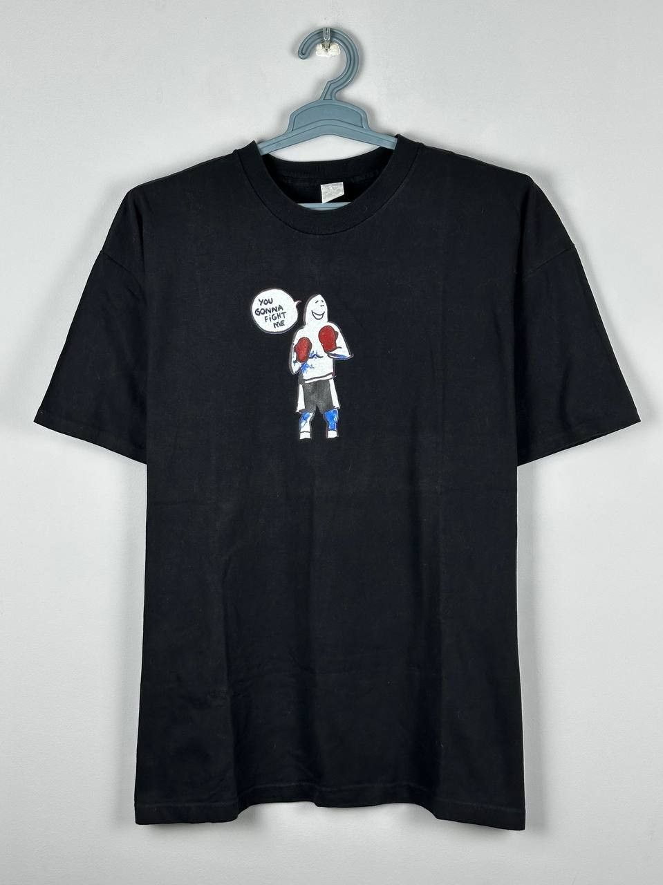 Vintage Vintage Humour You Gonna Fight Me T shirt USA Size US XL / EU 56 / 4 - 2 Thumbnail