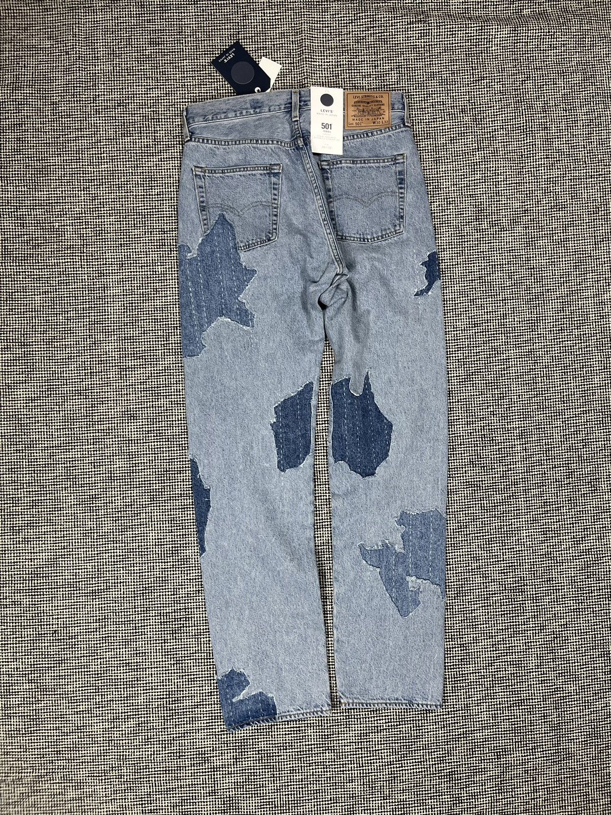 Levi's Made & Crafted Levi’s 501 made & crafted made in Japan sashiko jeans Size US 30 / EU 46 - 2 Thumbnail
