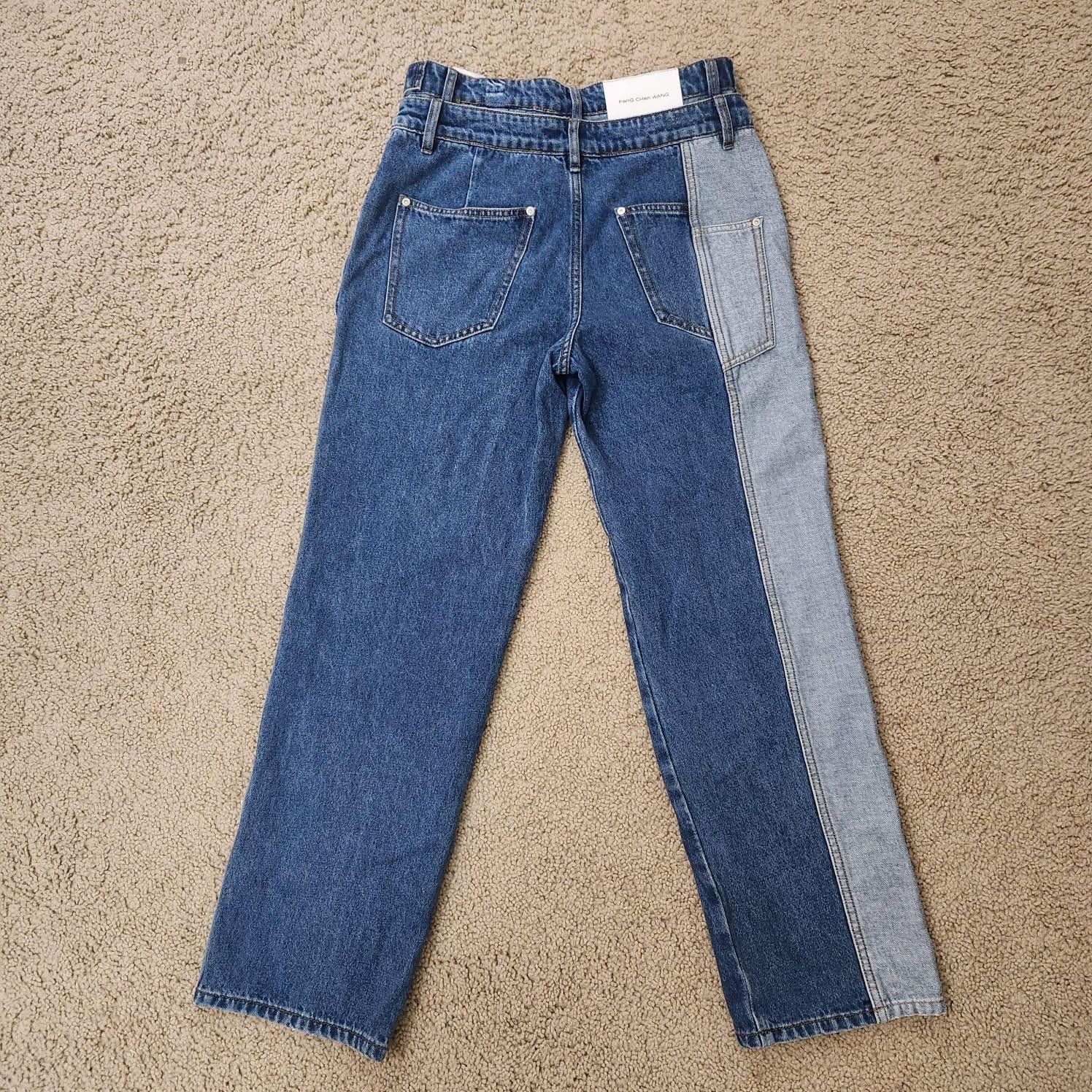 Feng Chen Wang Feng Cheng Wang Double Jeans Size US 29 - 2 Thumbnail