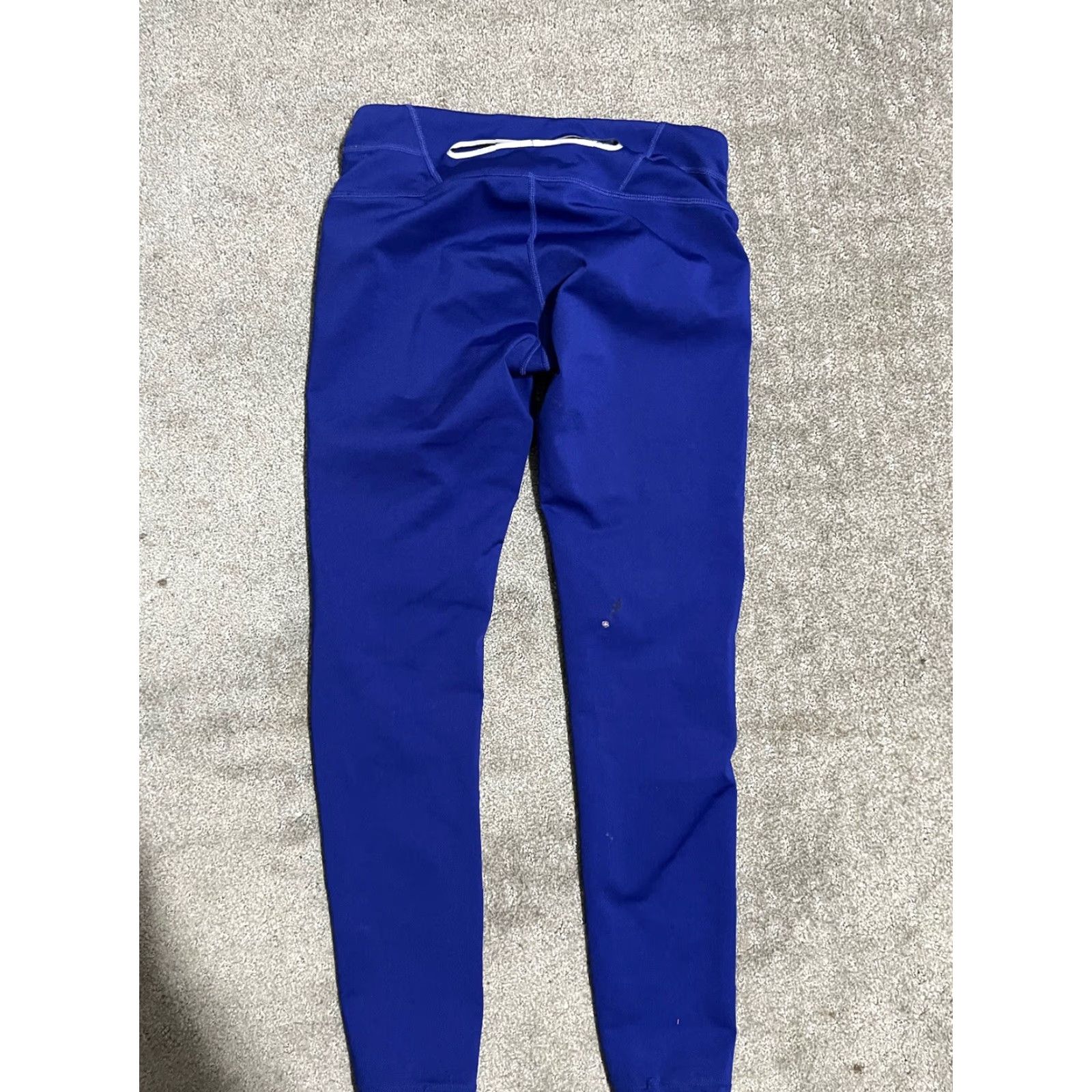 Athleta Athleta Leggings Shirt Womens XS Blue Pull On Pouch Back Zipper On Leggings Athletic Style Athleisure Size XS Womens Size 26" / US 2 / IT 38 - 3 Thumbnail
