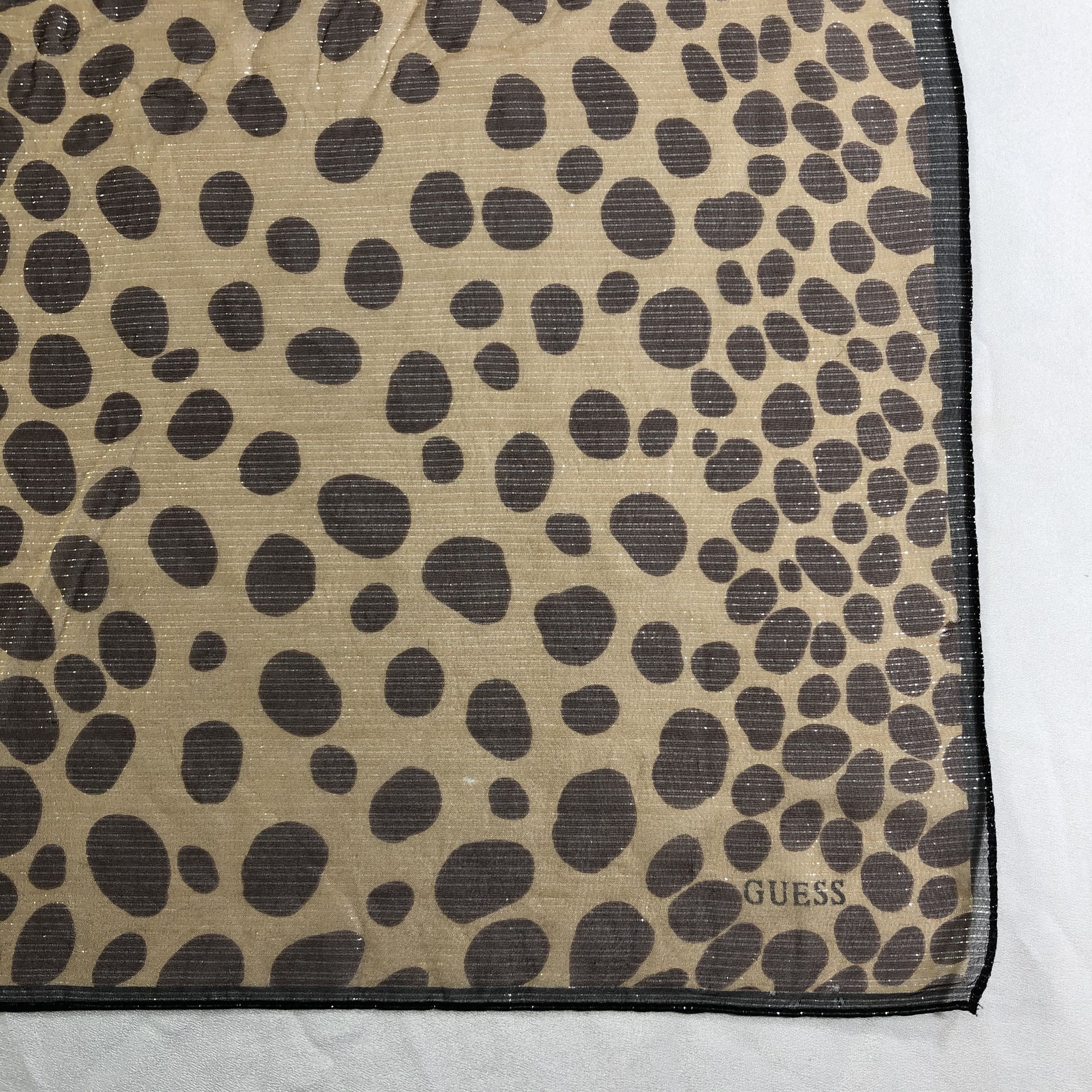Guess × Vintage Vintage Guess Silk Scarf Size ONE SIZE - 3 Thumbnail