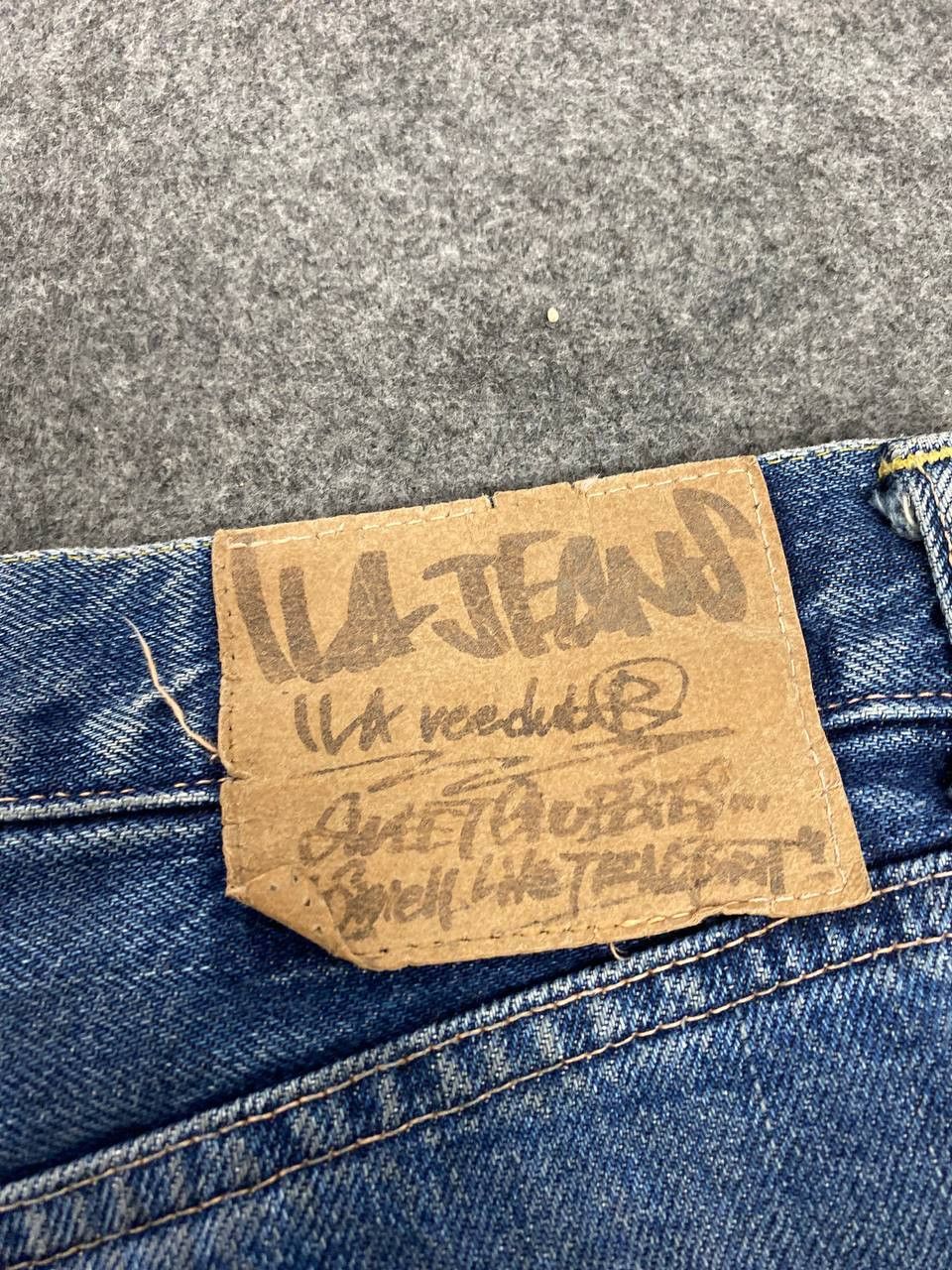 Japanese Brand vintage japanese brands selvedge distressed rework denim Size US 34 / EU 50 - 6 Thumbnail