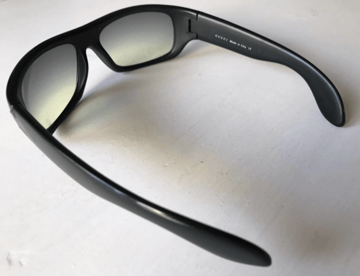 Gucci Gucci Sunglasses Mask Shield Sport Bike Pop Vintage Size ONE SIZE - 4 Thumbnail