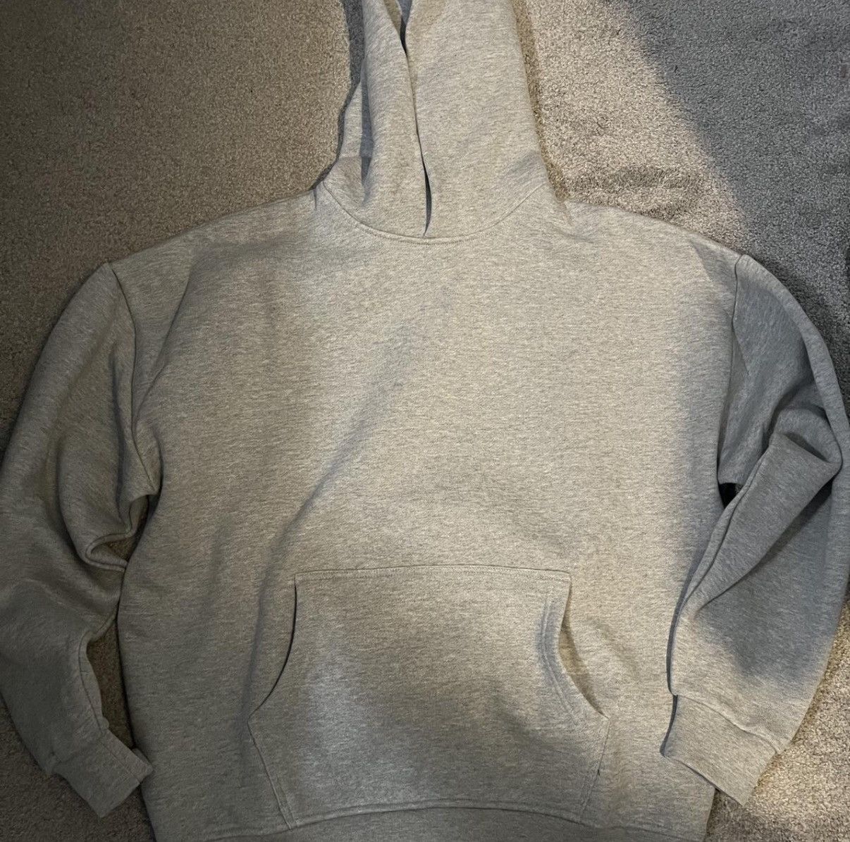 Other 520 GSM BOXY CROPPED GREY HOODIE Size US M / EU 48-50 / 2 - 2 Thumbnail