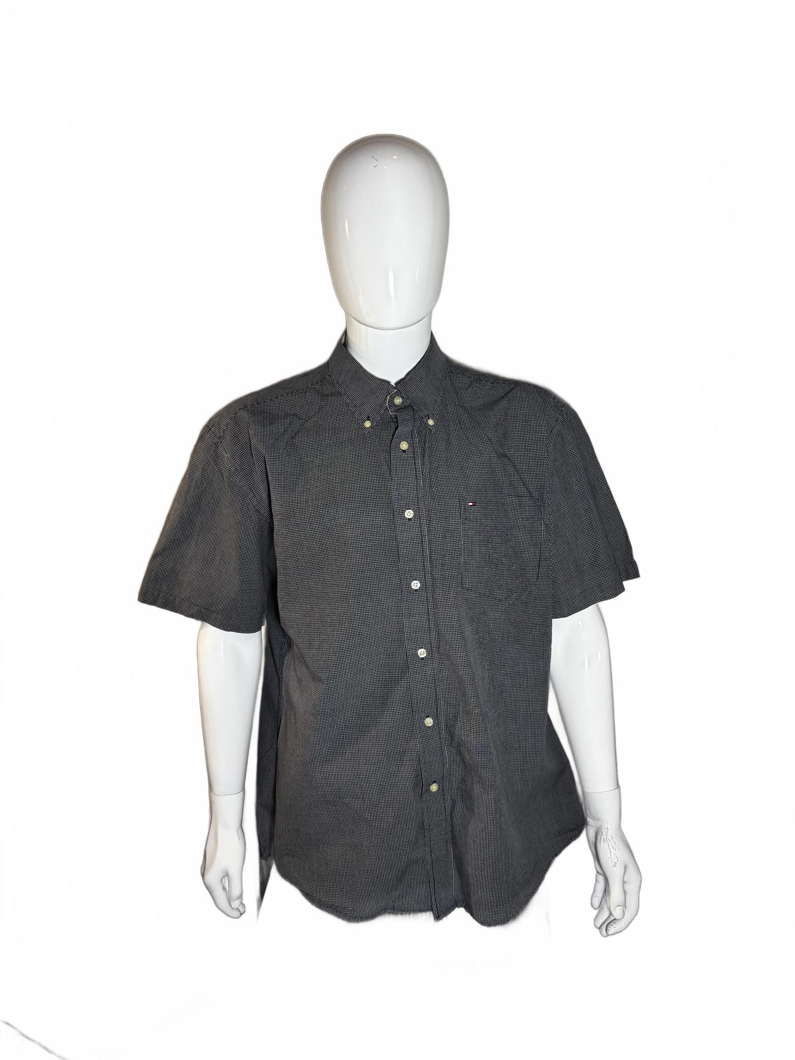 Tommy Hilfiger Tommy Hilfiger Short Sleeve Check Shirt - XL Size US XL / EU 56 / 4 - 2 Thumbnail