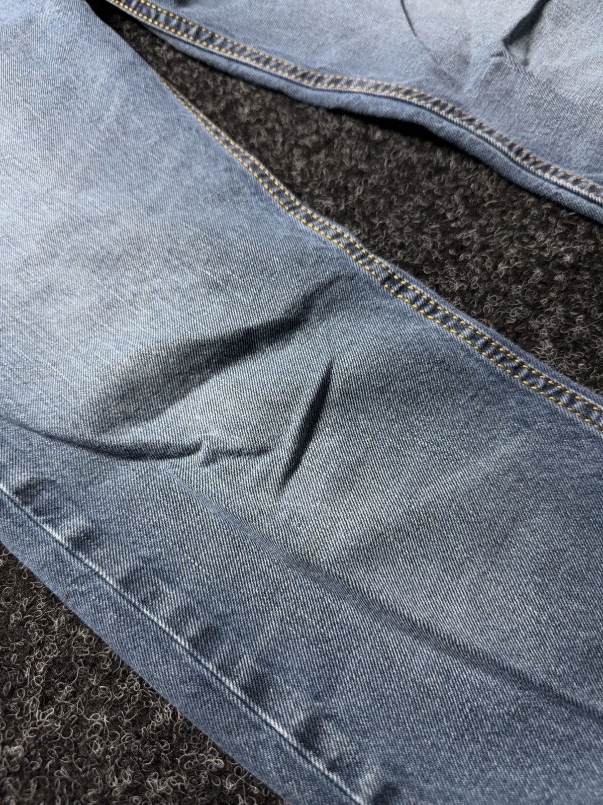 Diesel Luxury 00s Y2K Diesel Belther Straight Punk Rock Denim Jeans Size US 29 - 5 Thumbnail