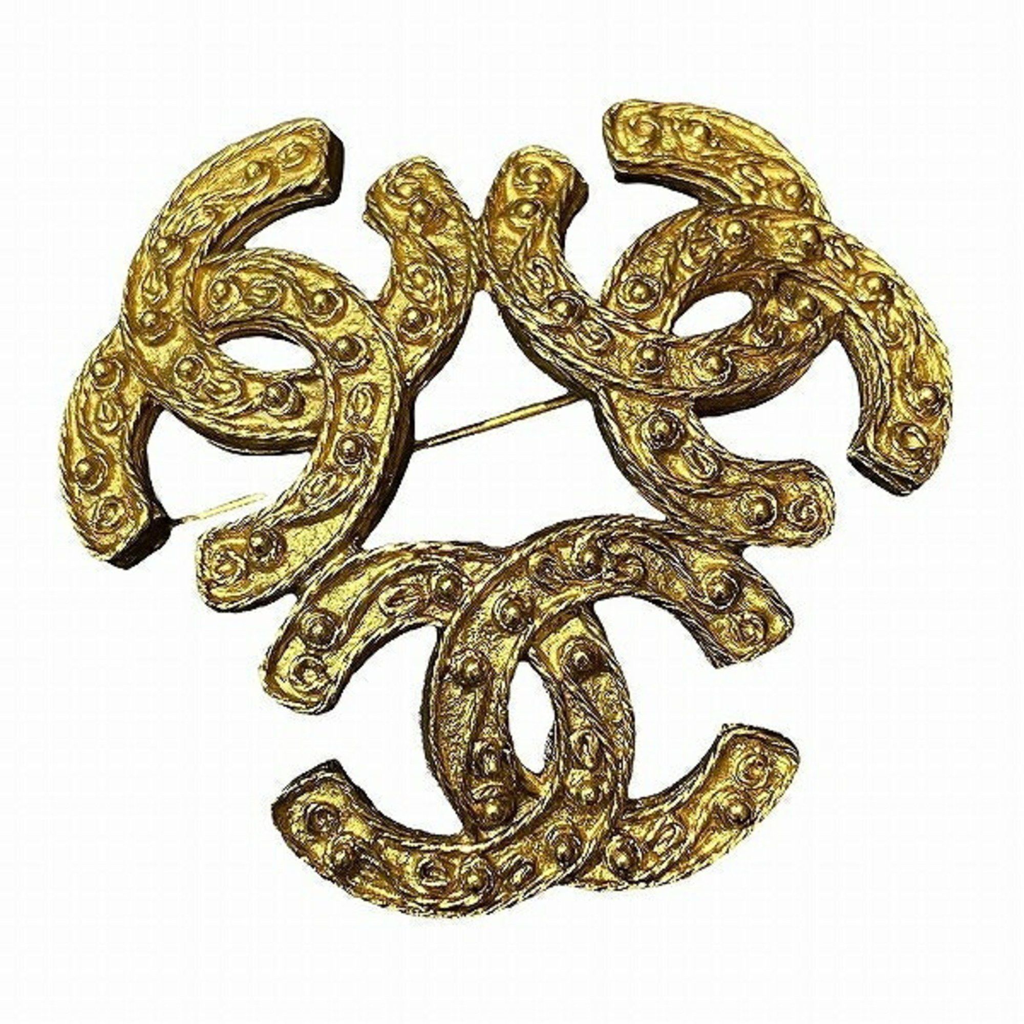 Chanel Chanel Coco Mark brooch Size ONE SIZE - 1 Thumbnail