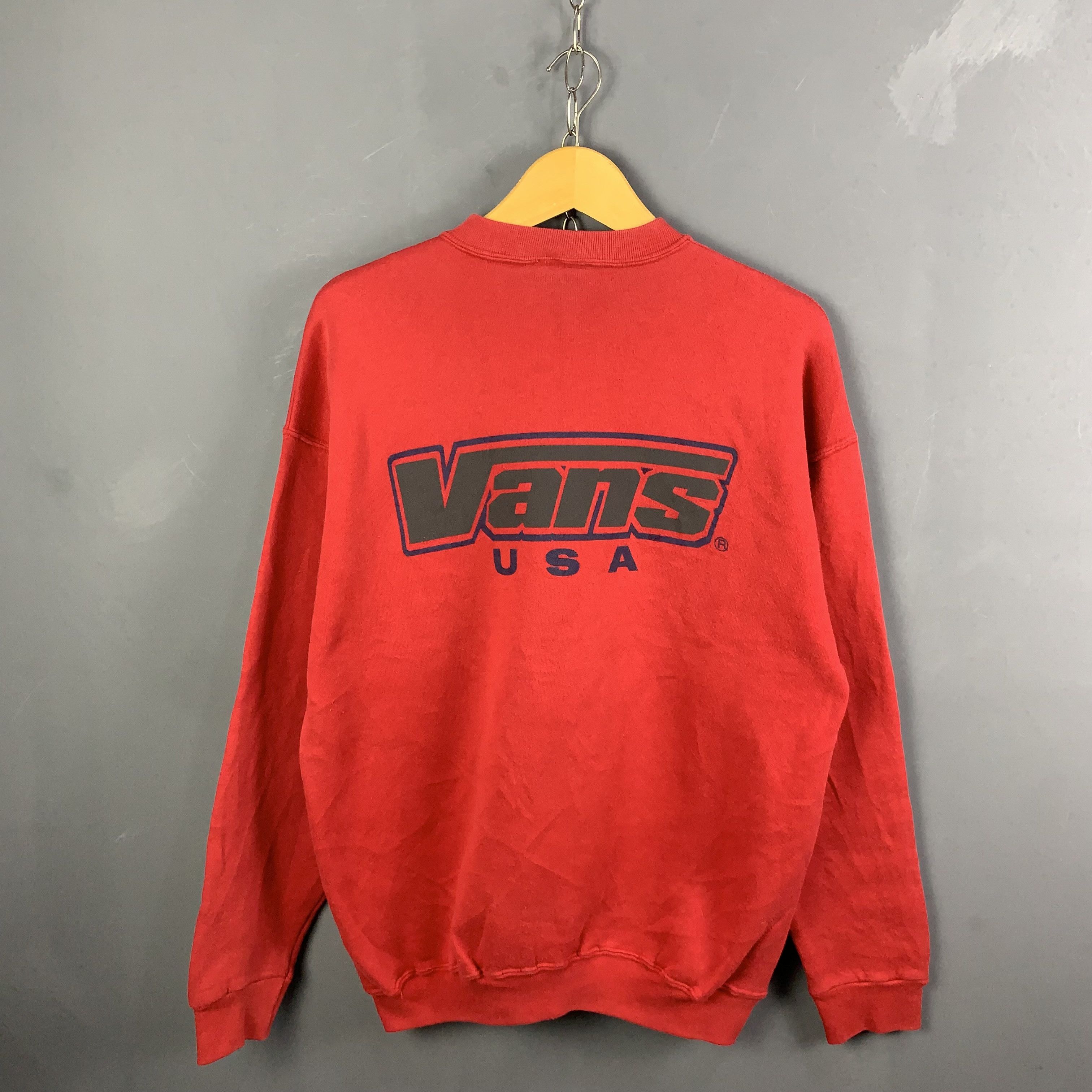 Vintage best sale vans crewneck