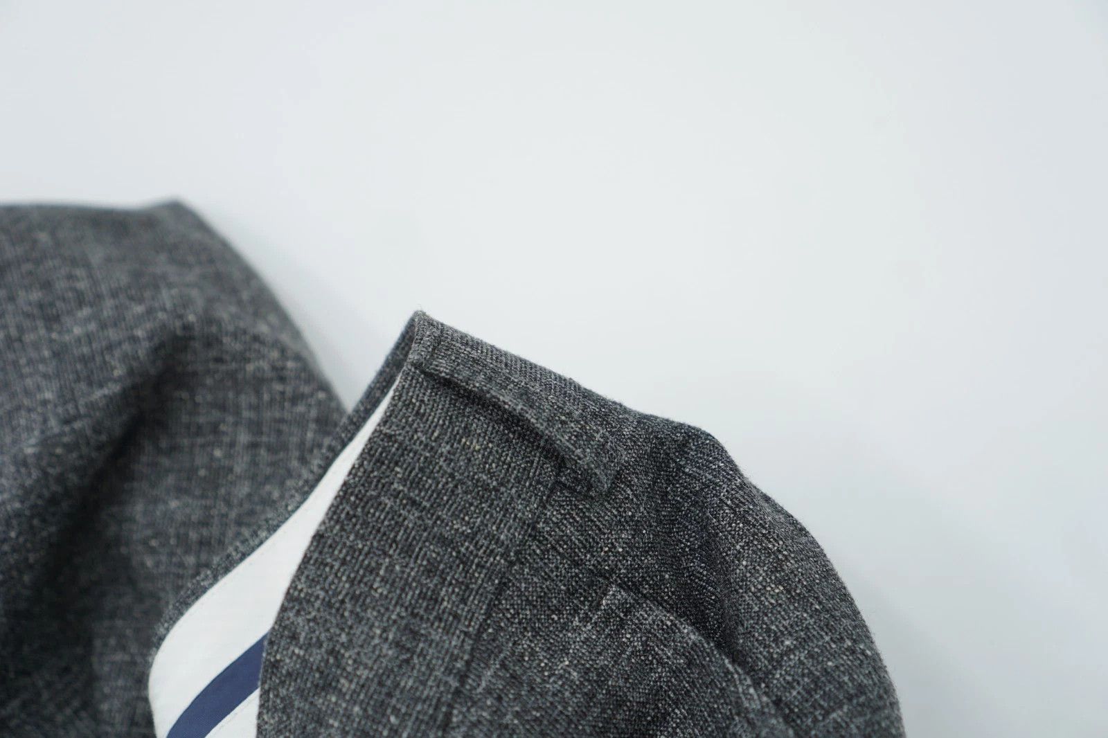 Suitsupply Men Suitsupply Pants Grey Wool Silk Linen Brescia UK/US38 Size 38R - 4 Thumbnail