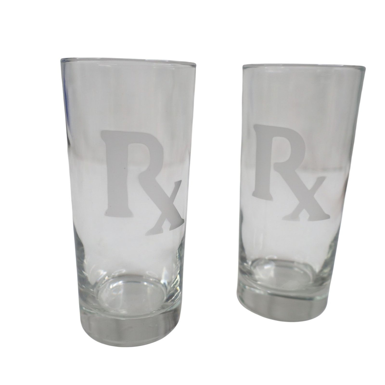 Vintage Vintage Rx Pharma Prescription Logo Glass Set Size ONE SIZE - 1 Thumbnail