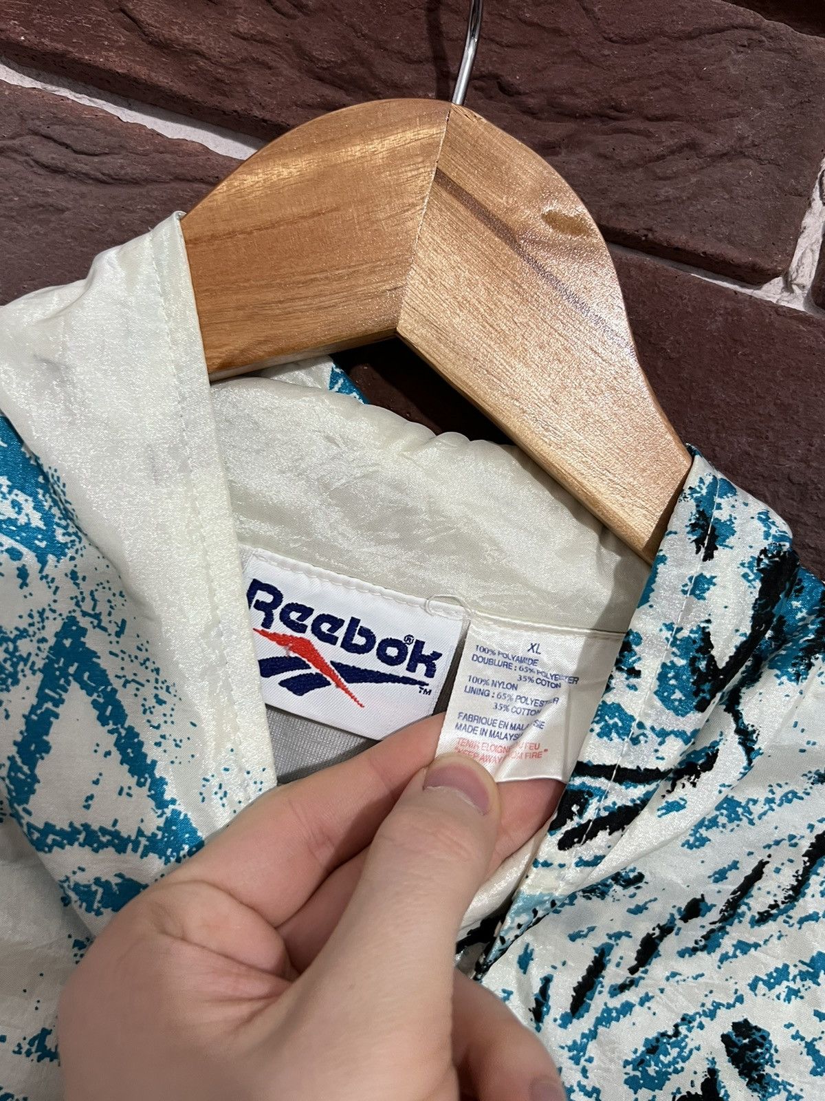 Reebok Reebok Vintage 90s Windbreaker Track Top Jacket Streetwear Size US XL / EU 56 / 4 - 6 Thumbnail