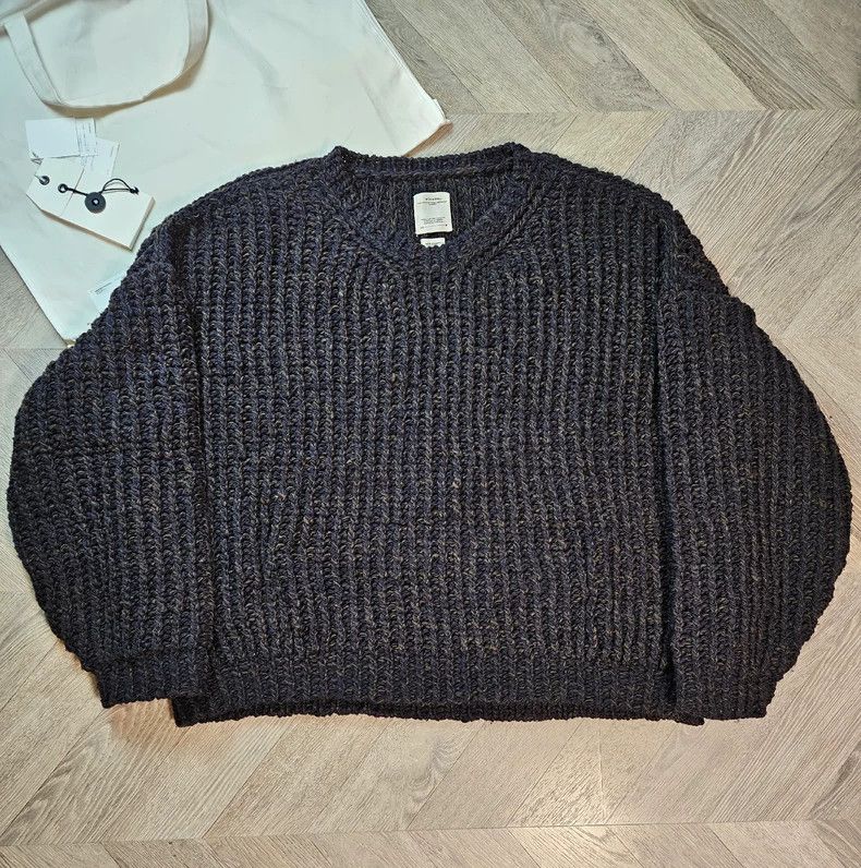 Visvim Visvim 20AW AMPLUS CREW L/S Hand-Knit (N. D.) Hand-Knit Cl Size US XL / EU 56 / 4 - 2 Thumbnail