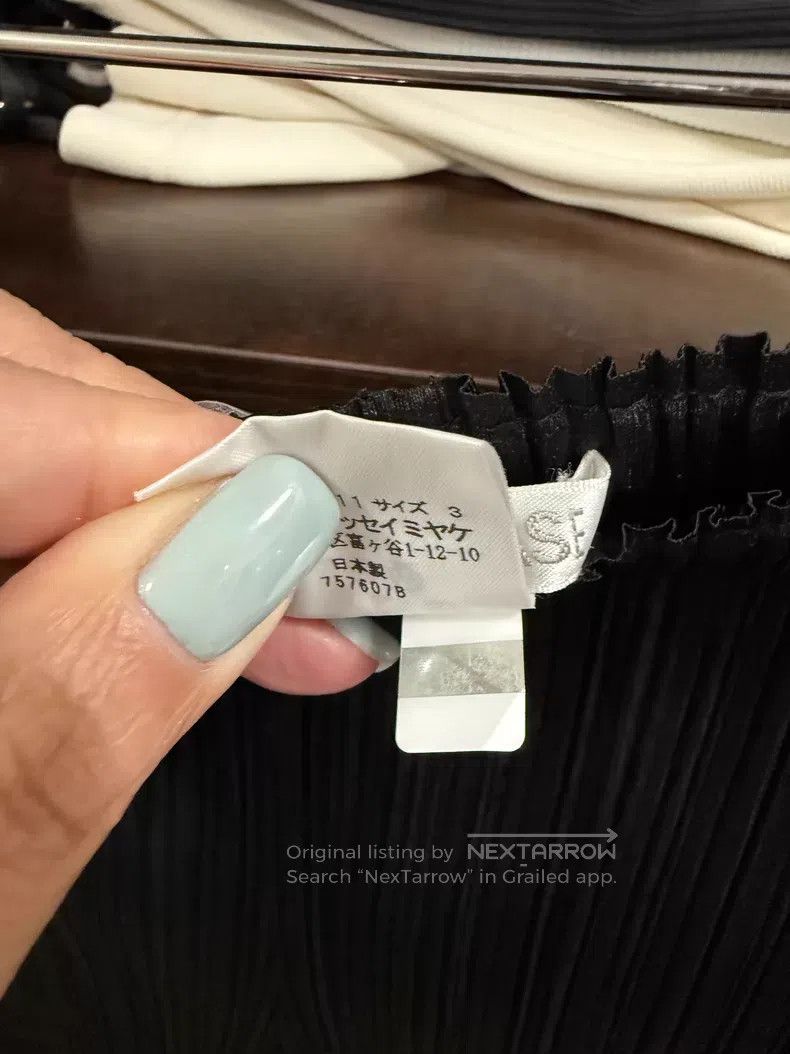 Issey Miyake Issey Miyake size:3 Black Pants Size 31" - 3 Thumbnail