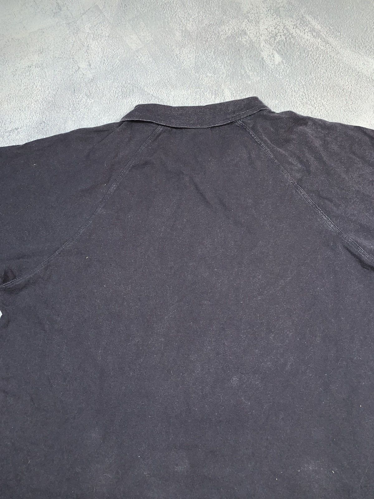 Polo Ralph Lauren × Vintage Vintage 90s Polo USA faded zip 1/4 polo tee streetwear sizeL Size US L / EU 52-54 / 3 - 8 Thumbnail