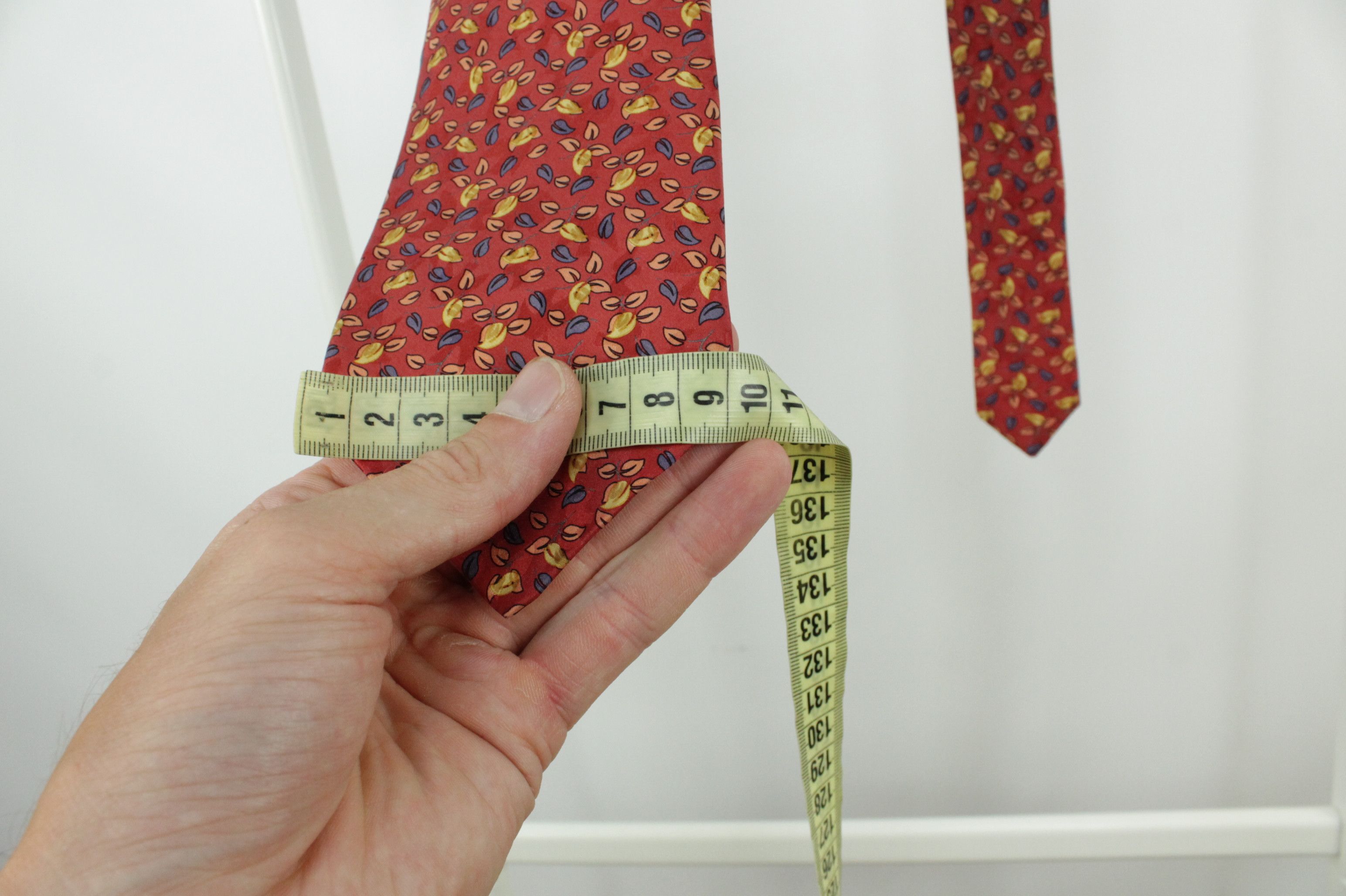 Designer × Vintage Vintage Nina Ricci Silk Tie Size ONE SIZE - 6 Thumbnail