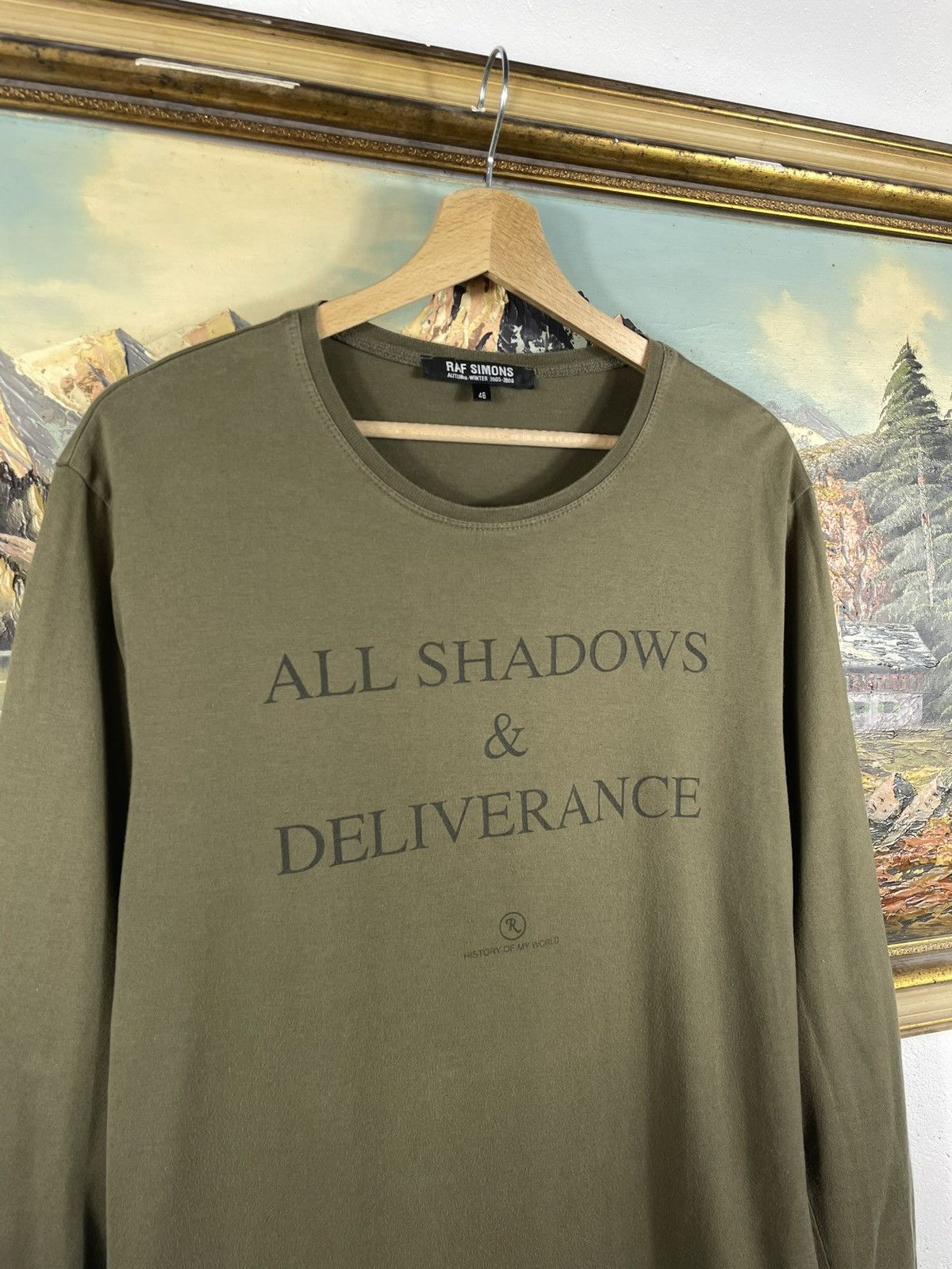 Designer Raf Simons AW 2005-2006 Longsleeve Top Archive Deaigner Size US M / EU 48-50 / 2 - 5 Thumbnail