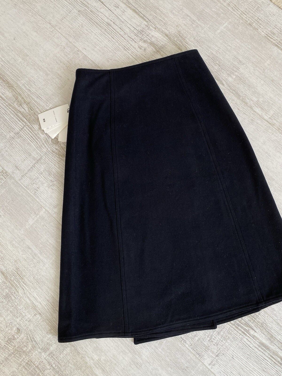 Lemaire × Uniqlo NEW Uniqlo Lamaire Wool Cashmere Midi Wrap Skirt Size 26" / US 2 / IT 38 - 7 Thumbnail