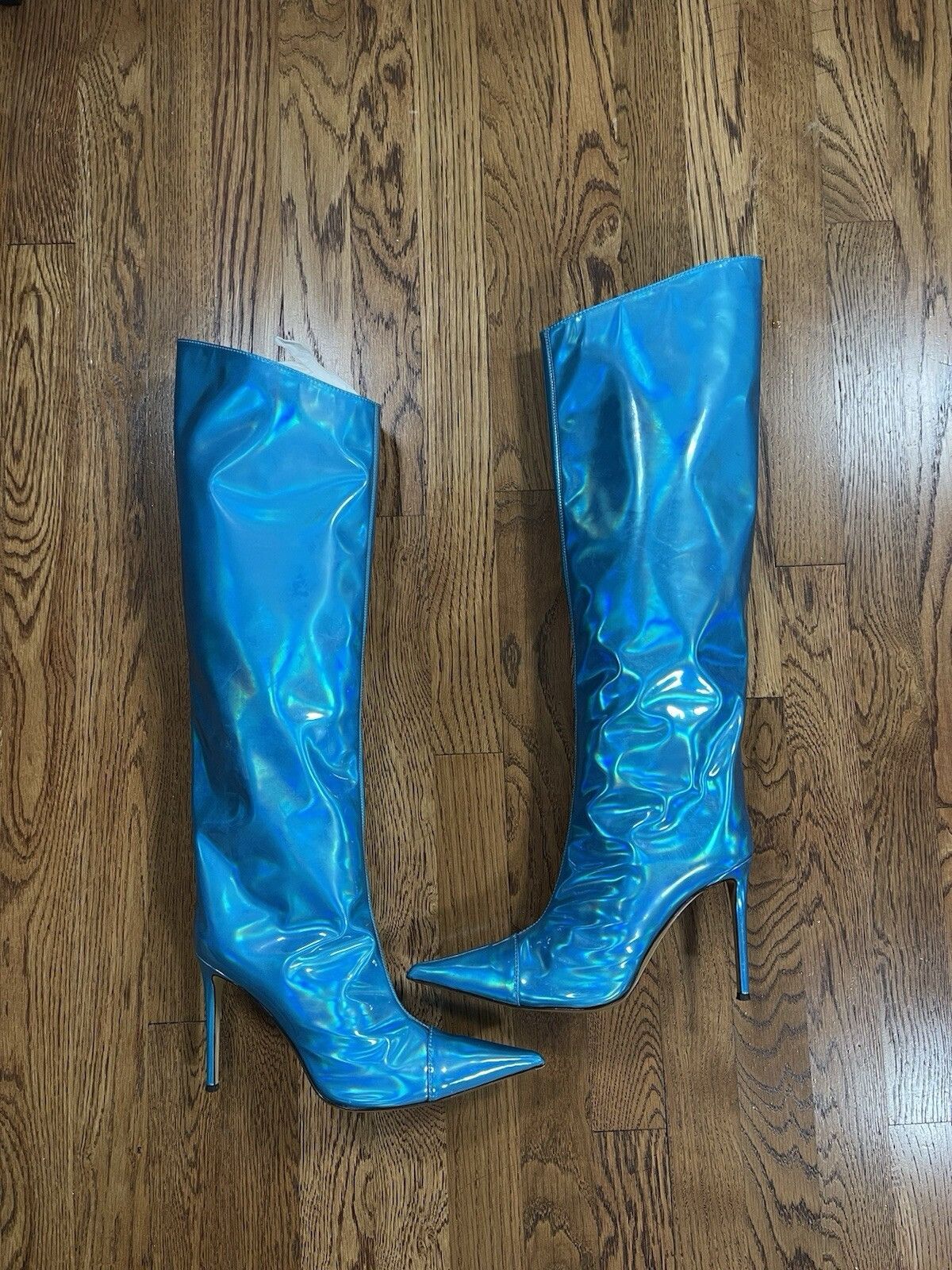 Alexandre Vauthier Alexandre Vauthier Alex 105mm metallic boots Women’s Size 40 Size US 10 / IT 40 - 3 Thumbnail