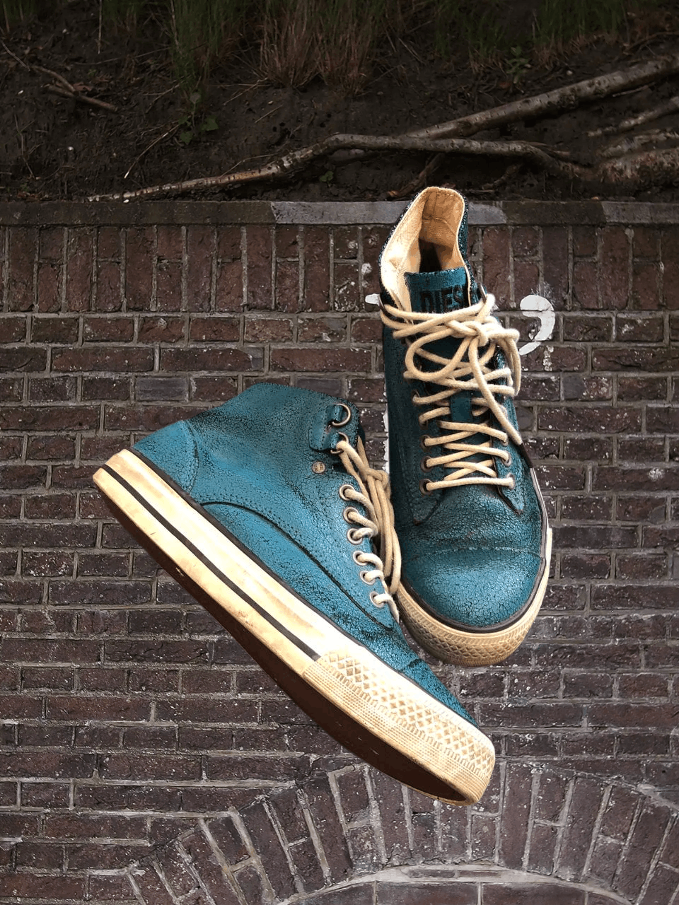 Diesel Diesel womens sneakers STREETWEAR LEATHER Size US 7 / IT 37 - 1 Thumbnail