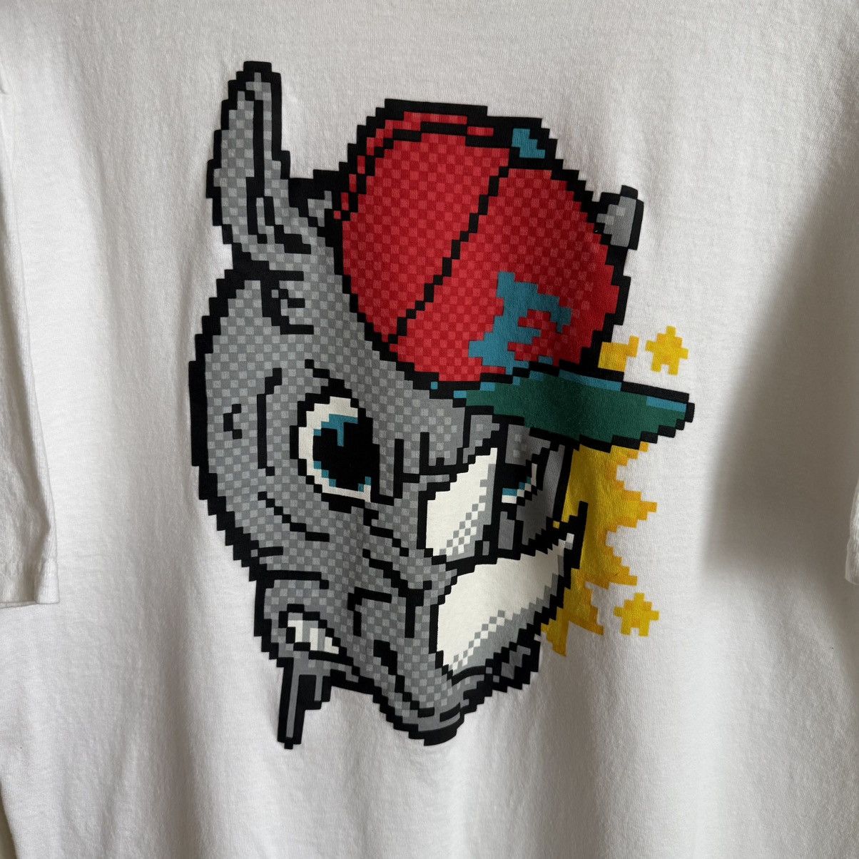 Ecko Unltd. × Vintage Ecko Unltd Rhino Pixel Art Graphic T-Shirt Size XL Size US XL / EU 56 / 4 - 3 Thumbnail