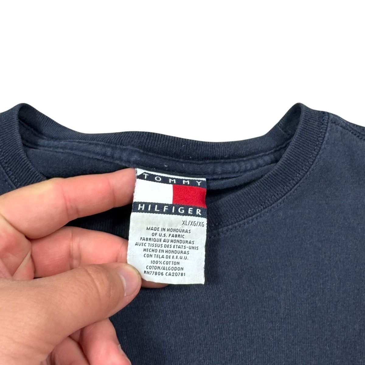 Tommy Hilfiger Vintage Tommy Hilfiger Athletics Double Stitch Shirt XL Size US XL / EU 56 / 4 - 4 Thumbnail