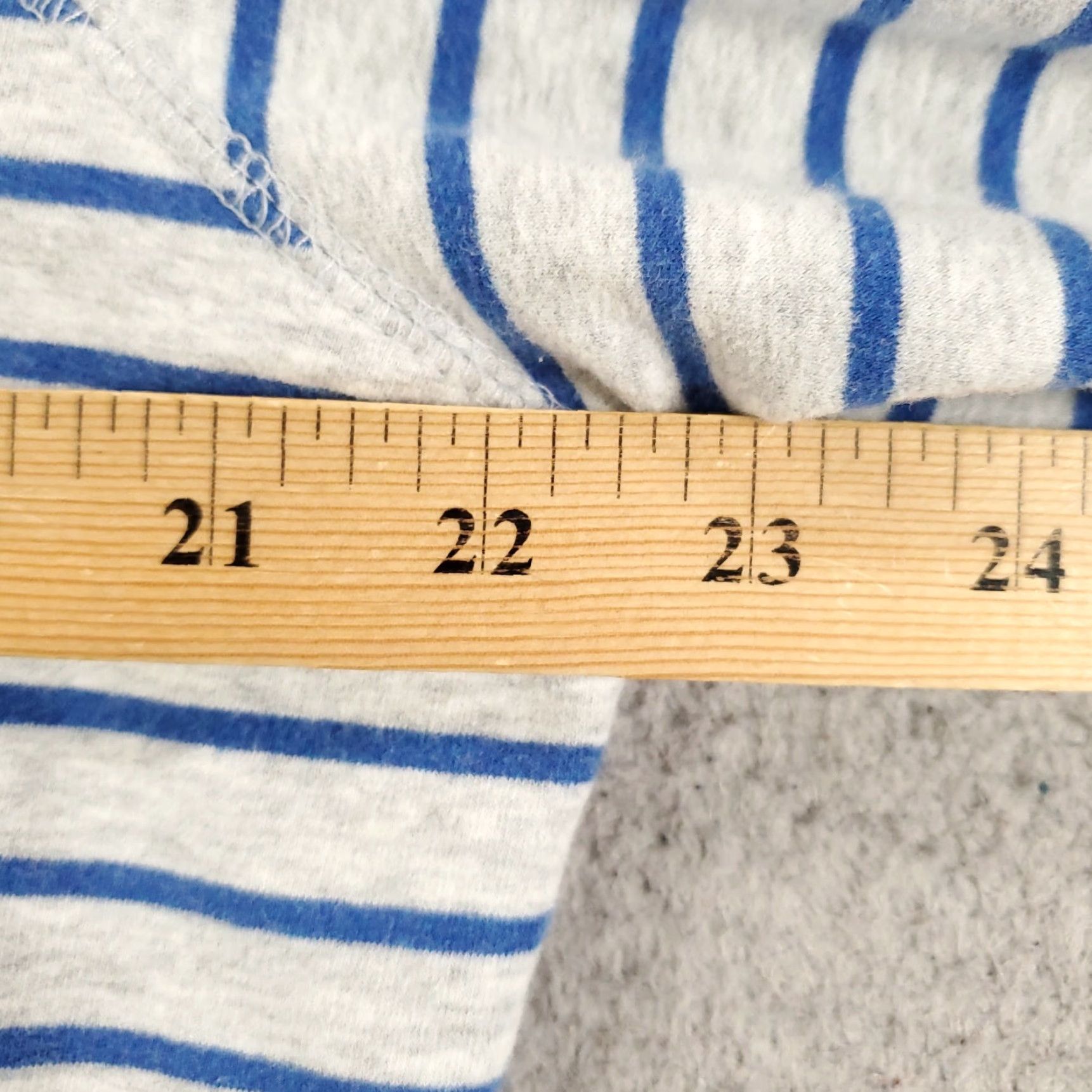 Vintage L L Bean Jacket Womens Large White Blue Full Zip High Neck Stretchy Long Sleeve Womens Size L / US 10 / IT 46 - 7 Thumbnail