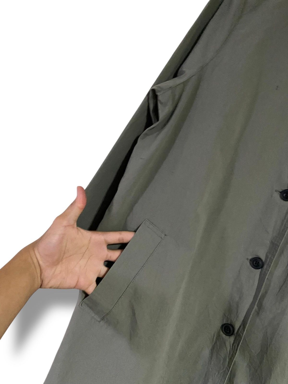 Japanese Brand Key Memory Kamakura Long Collared Coat (154) Size US M / EU 48-50 / 2 - 6 Thumbnail