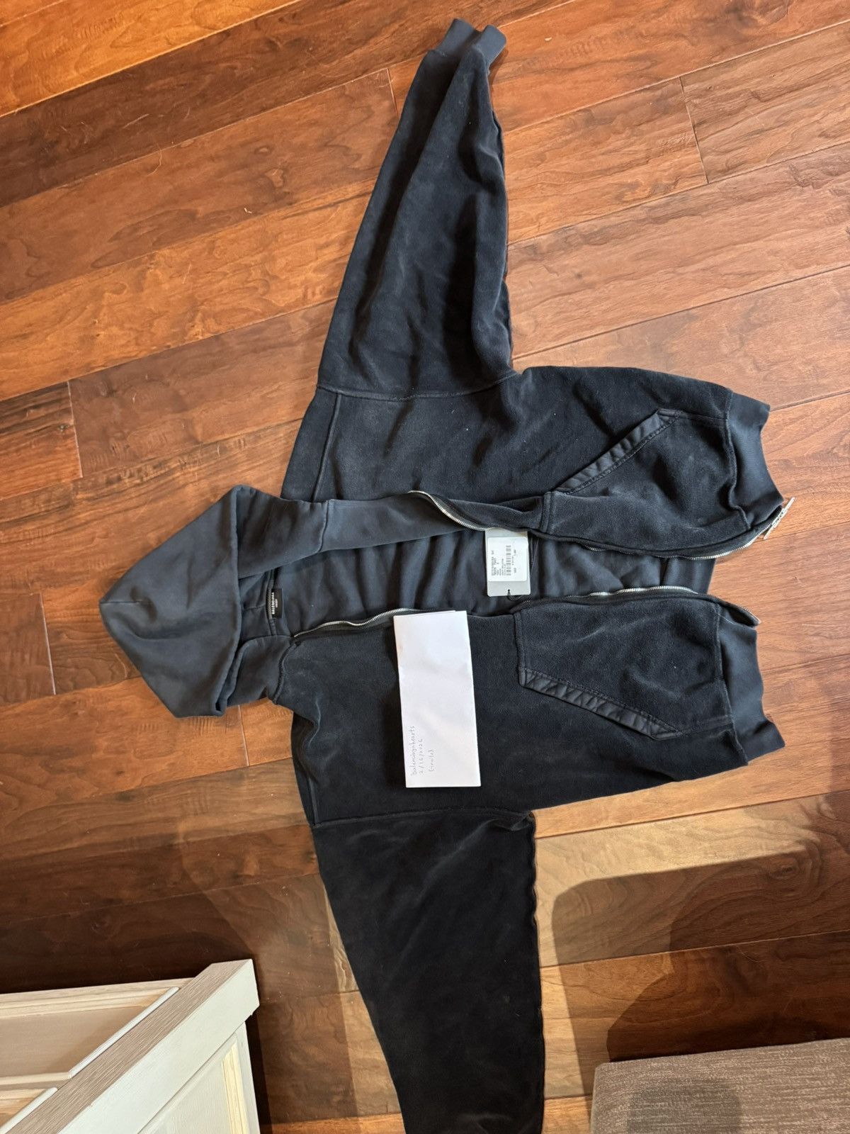 Balenciaga Balenciaga Inside Out Zip Hoodie Size US S / EU 44-46 / 1 - 20 Thumbnail