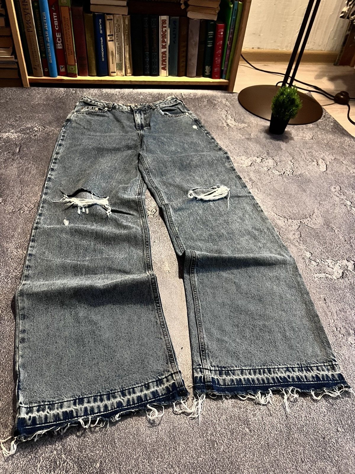 パンツ Japanese label 00s archive ML Jeans BK Rare 00s Archive TORNADO MART Tattoo Flare Jeans japanese