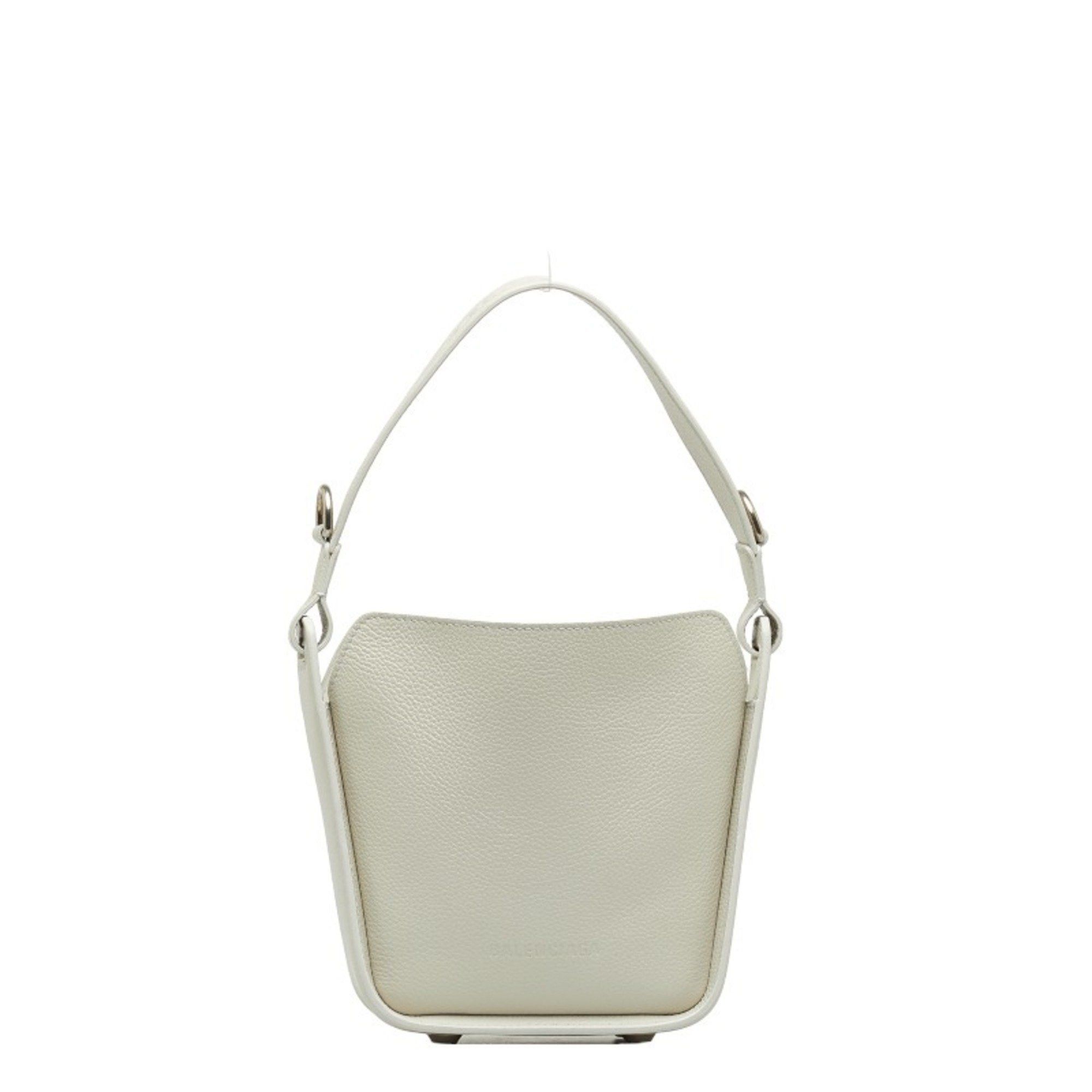 image of Balenciaga North South Shopper in White, Women's