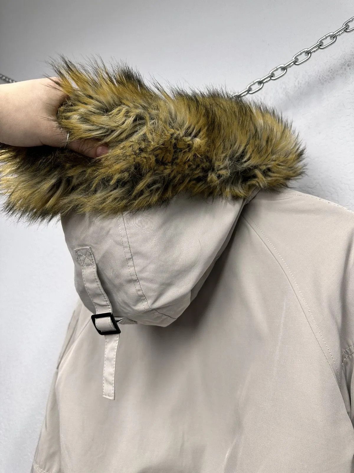Le Grande Bleu (L.G.B.) Jacket Fur Mexx Vintage Ifsixwasnine LGB Y2K Rare Kapital Size XS / US 0-2 / IT 36-38 - 15 Thumbnail