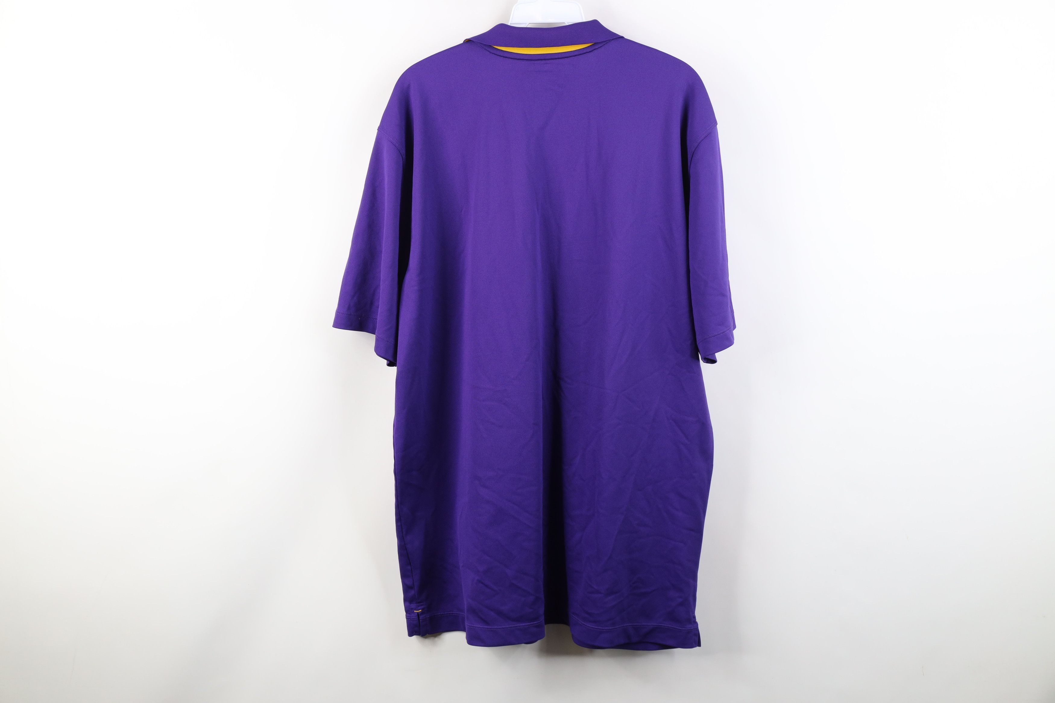 Nike Nike Louisiana State University LSU Football Golf Polo Shirt Size US XL / EU 56 / 4 - 14 Thumbnail