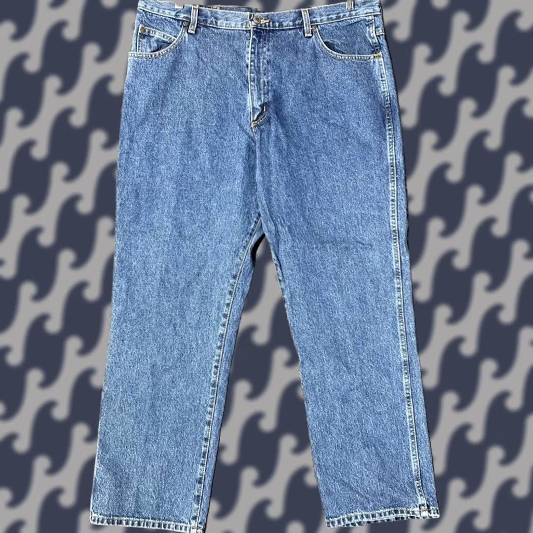 Vintage Red Head Jeans Blue Denim Classic Fit Men Size 40x30, Straight, Regular, Inseam 29, 40x30 Size US 40 / EU 56 - 1 Thumbnail